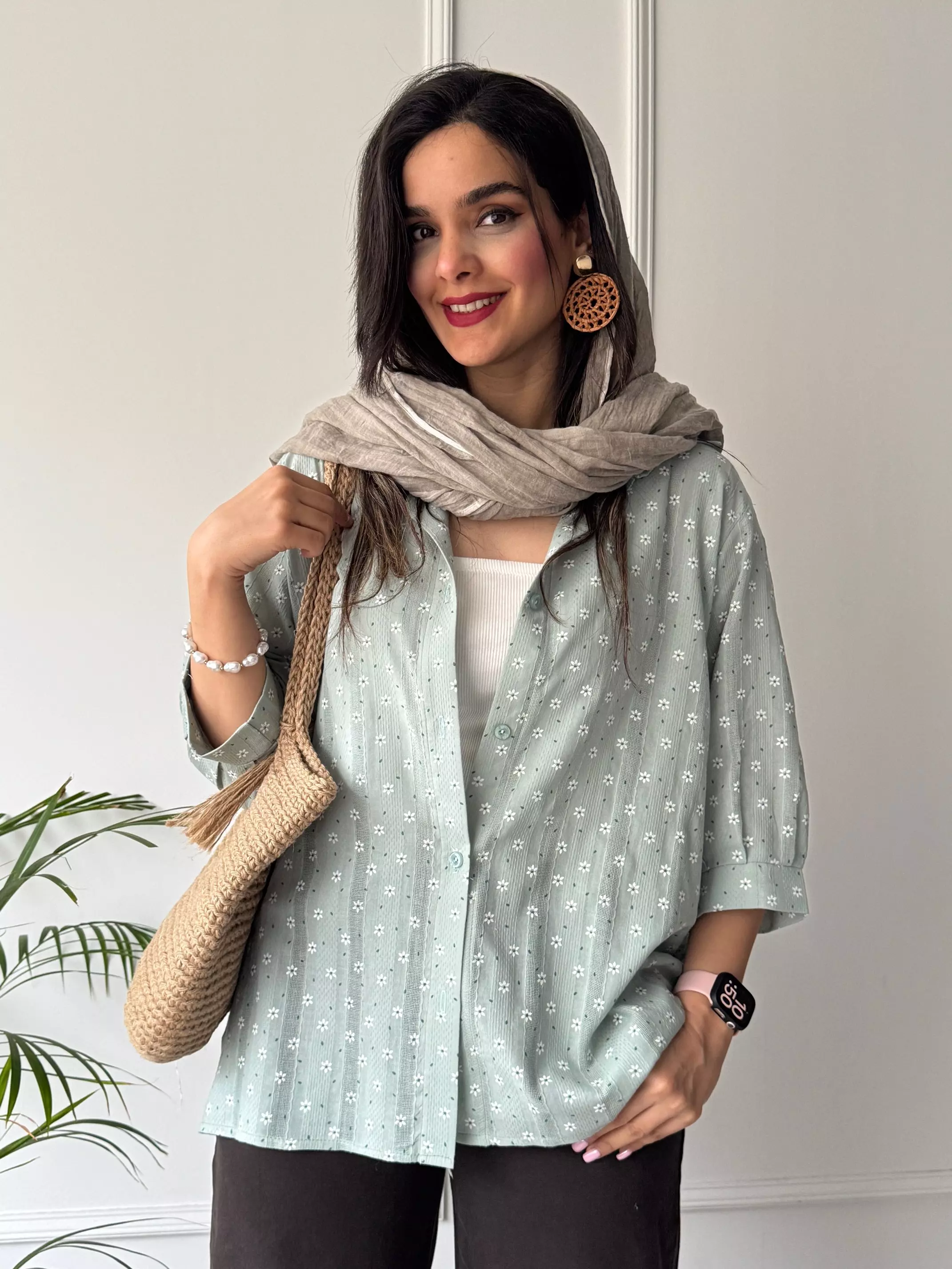 مانتو شومیزی گلسا